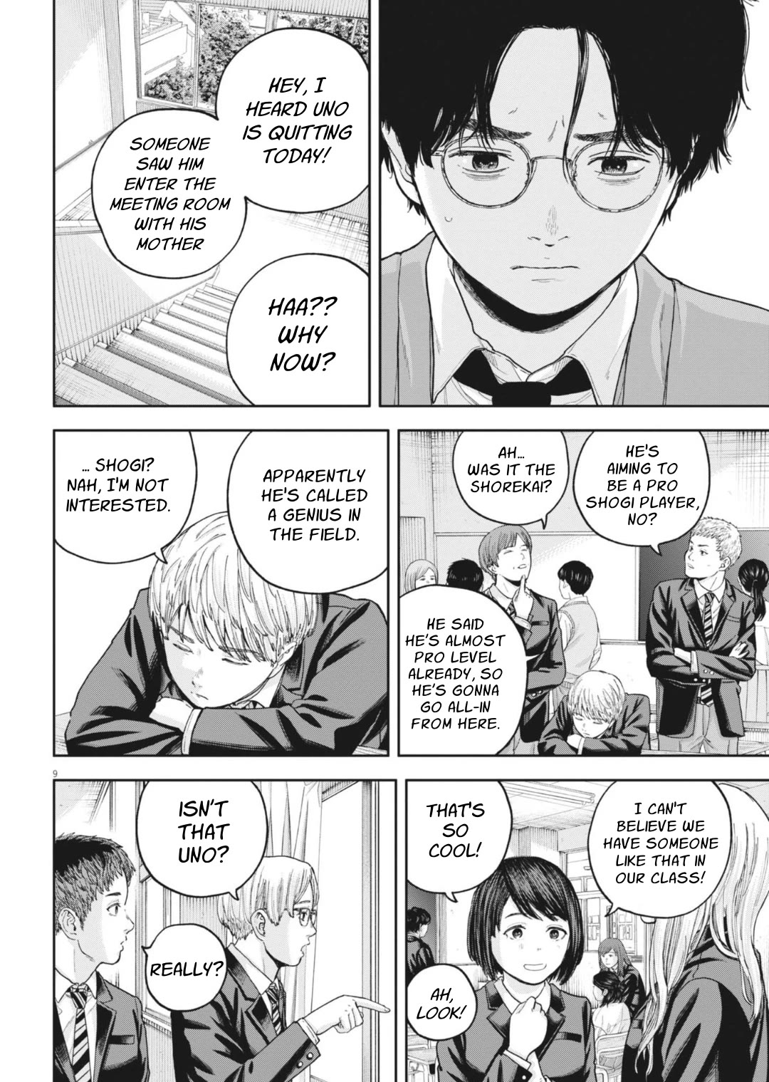 Yumenashi-sensei's Guidance Counseling Chapter 30 page 10 - Chapter 30: Aspiration: Shogi Player (6)