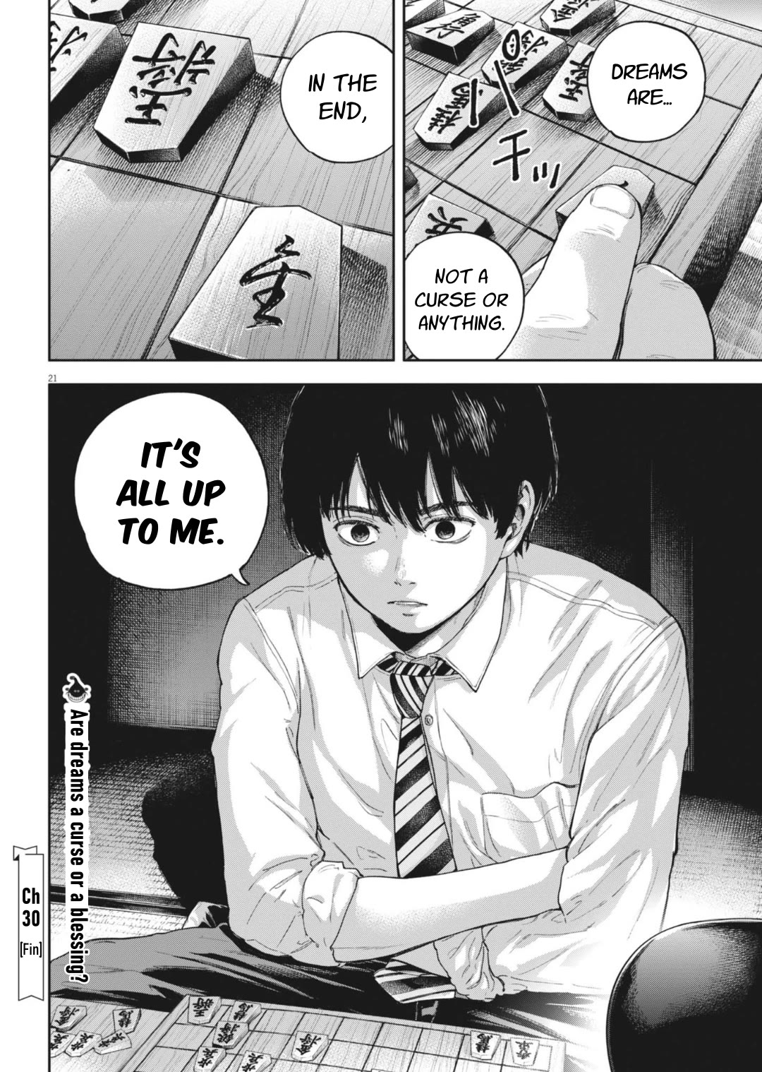 Yumenashi-sensei's Guidance Counseling Chapter 30 page 21 - Chapter 30: Aspiration: Shogi Player (6)