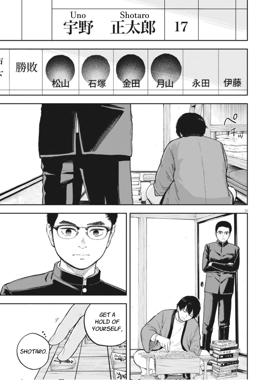 Yumenashi-sensei's Guidance Counseling Chapter 34 page 15 - Chapter 34: Aspiration: Shogi Player (10)