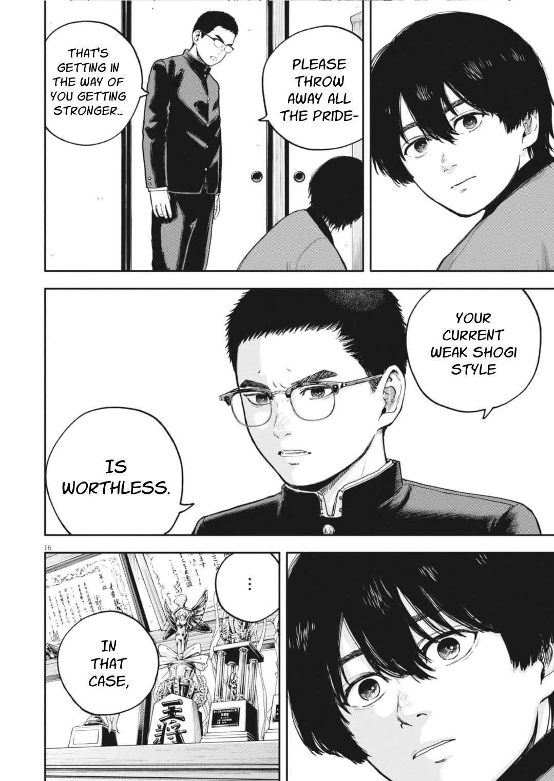 Yumenashi-sensei's Guidance Counseling Chapter 34 page 16 - Chapter 34: Aspiration: Shogi Player (10)
