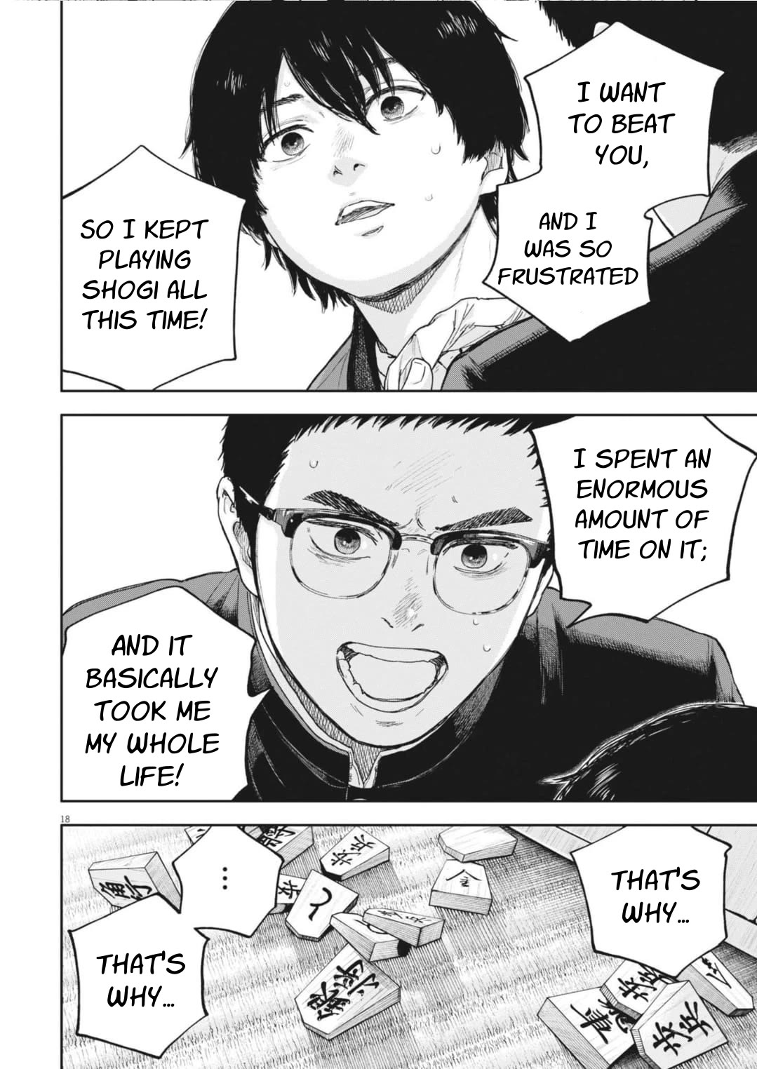 Yumenashi-sensei's Guidance Counseling Chapter 34 page 18 - Chapter 34: Aspiration: Shogi Player (10)