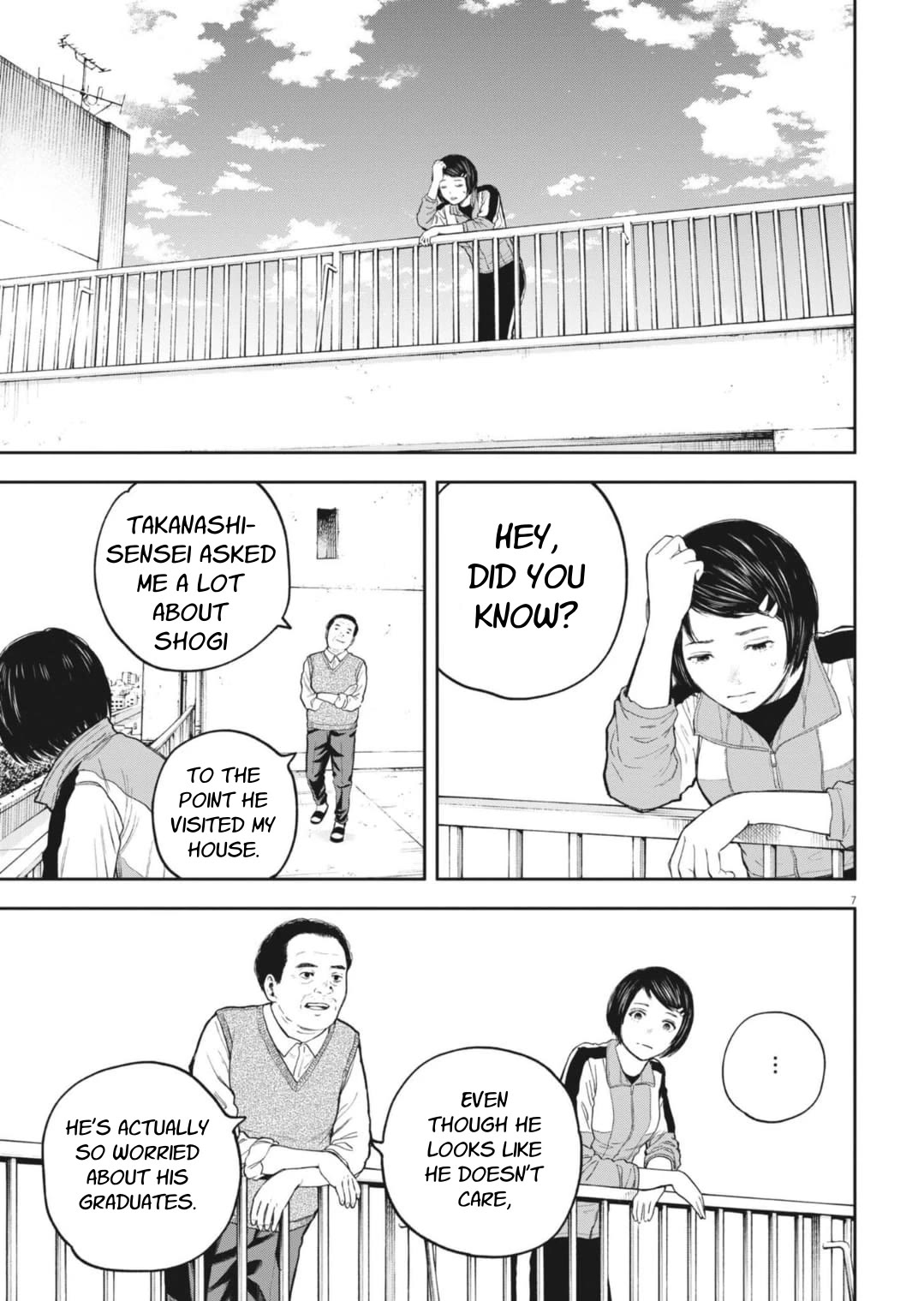 Yumenashi-sensei's Guidance Counseling Chapter 36 page 8 - Chapter 36: Aspiration: Shogi Player (12)
