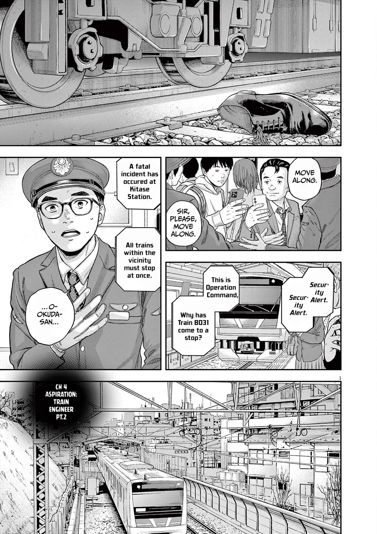 Yumenashi-sensei's Guidance Counseling Chapter 4 page 1 - Chapter 4: Aspiration: Train Engineer Part 2