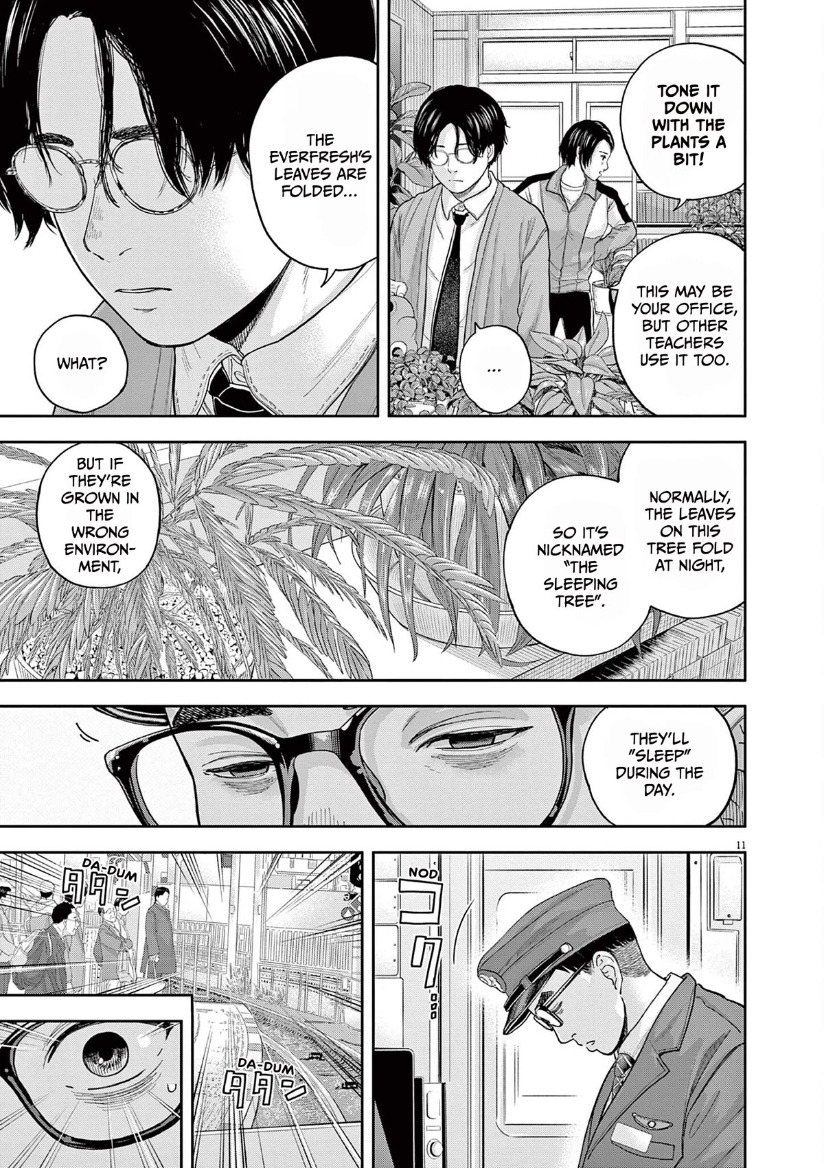 Yumenashi-sensei's Guidance Counseling Chapter 4 page 11 - Chapter 4: Aspiration: Train Engineer Part 2
