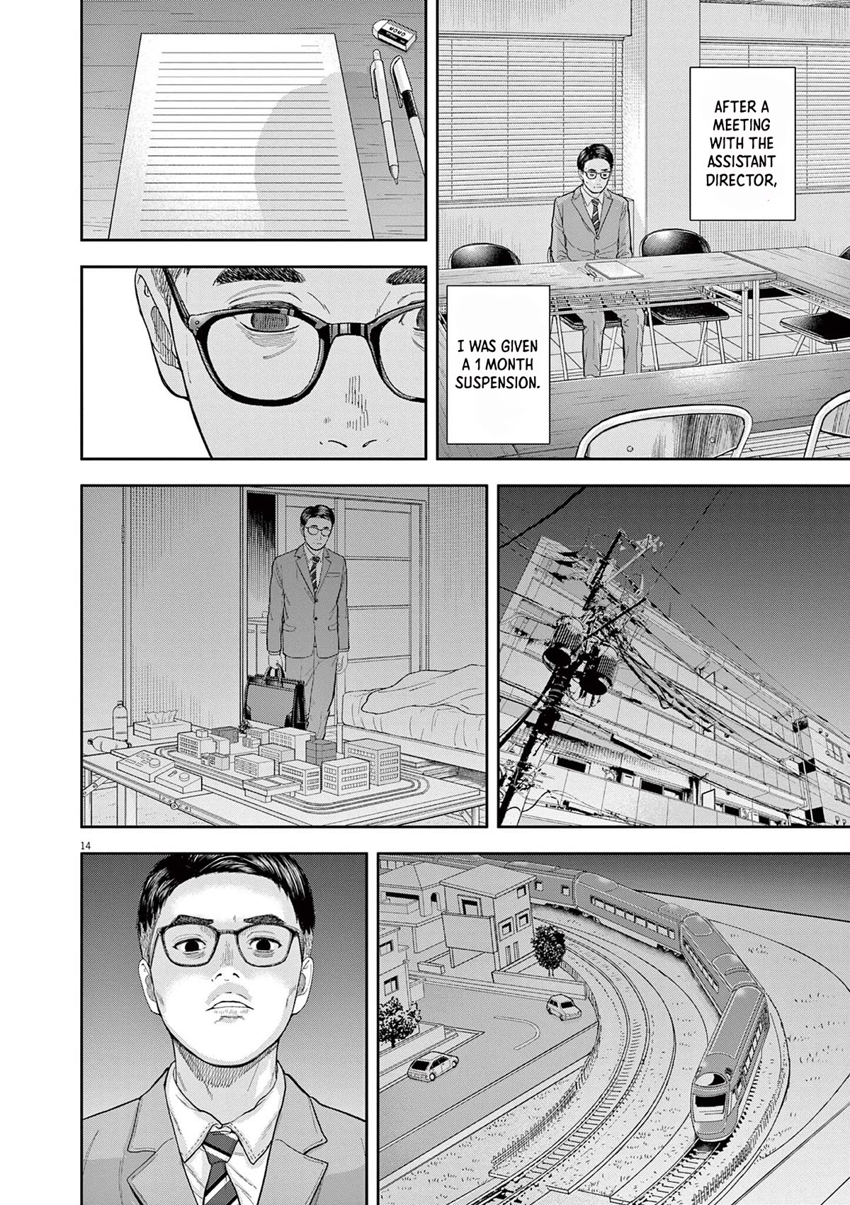 Yumenashi-sensei's Guidance Counseling Chapter 4 page 14 - Chapter 4: Aspiration: Train Engineer Part 2