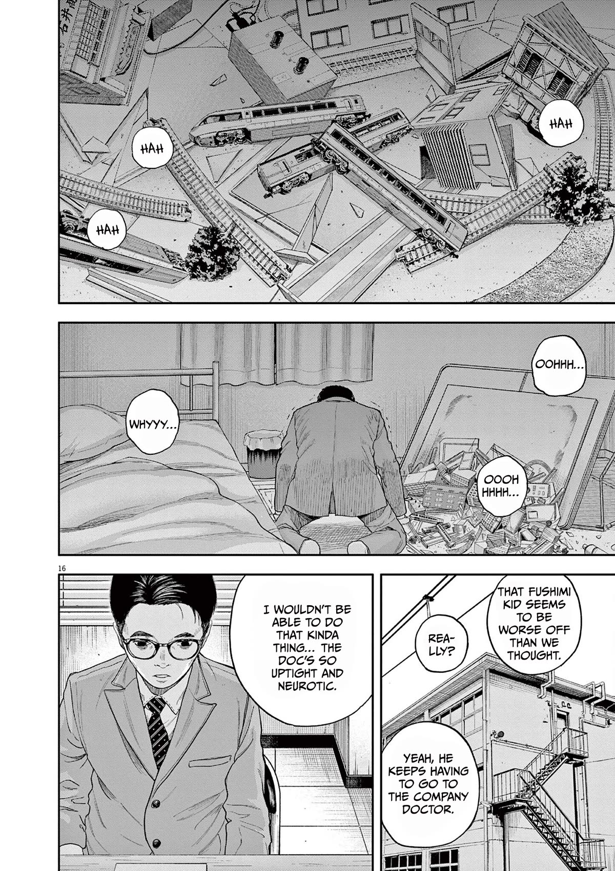 Yumenashi-sensei's Guidance Counseling Chapter 4 page 16 - Chapter 4: Aspiration: Train Engineer Part 2