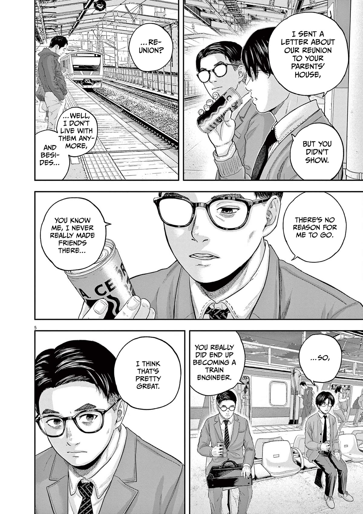 Yumenashi-sensei's Guidance Counseling Chapter 5 page 4 - Chapter 5: Aspiration: Train Engineer Part 3