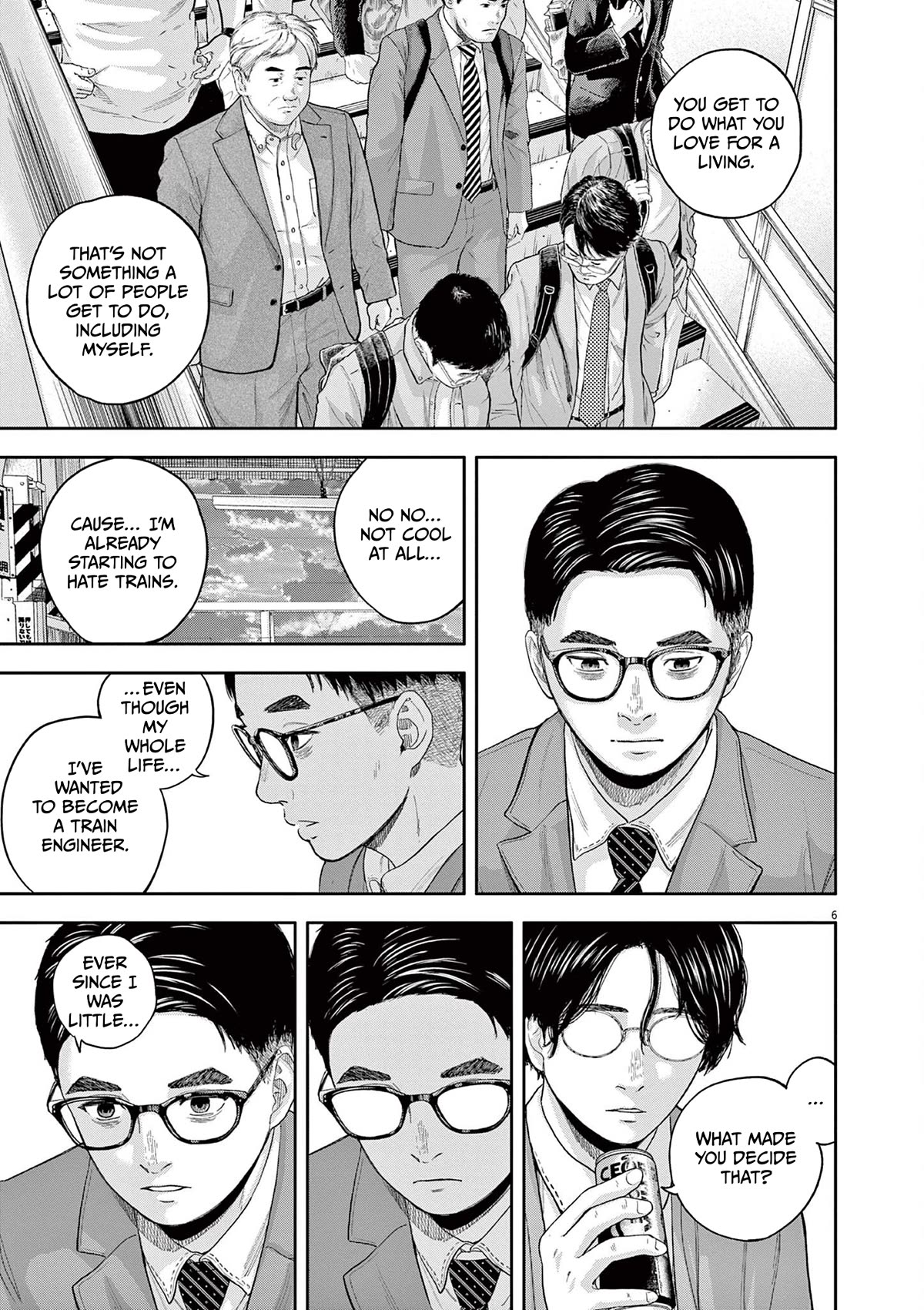 Yumenashi-sensei's Guidance Counseling Chapter 5 page 5 - Chapter 5: Aspiration: Train Engineer Part 3