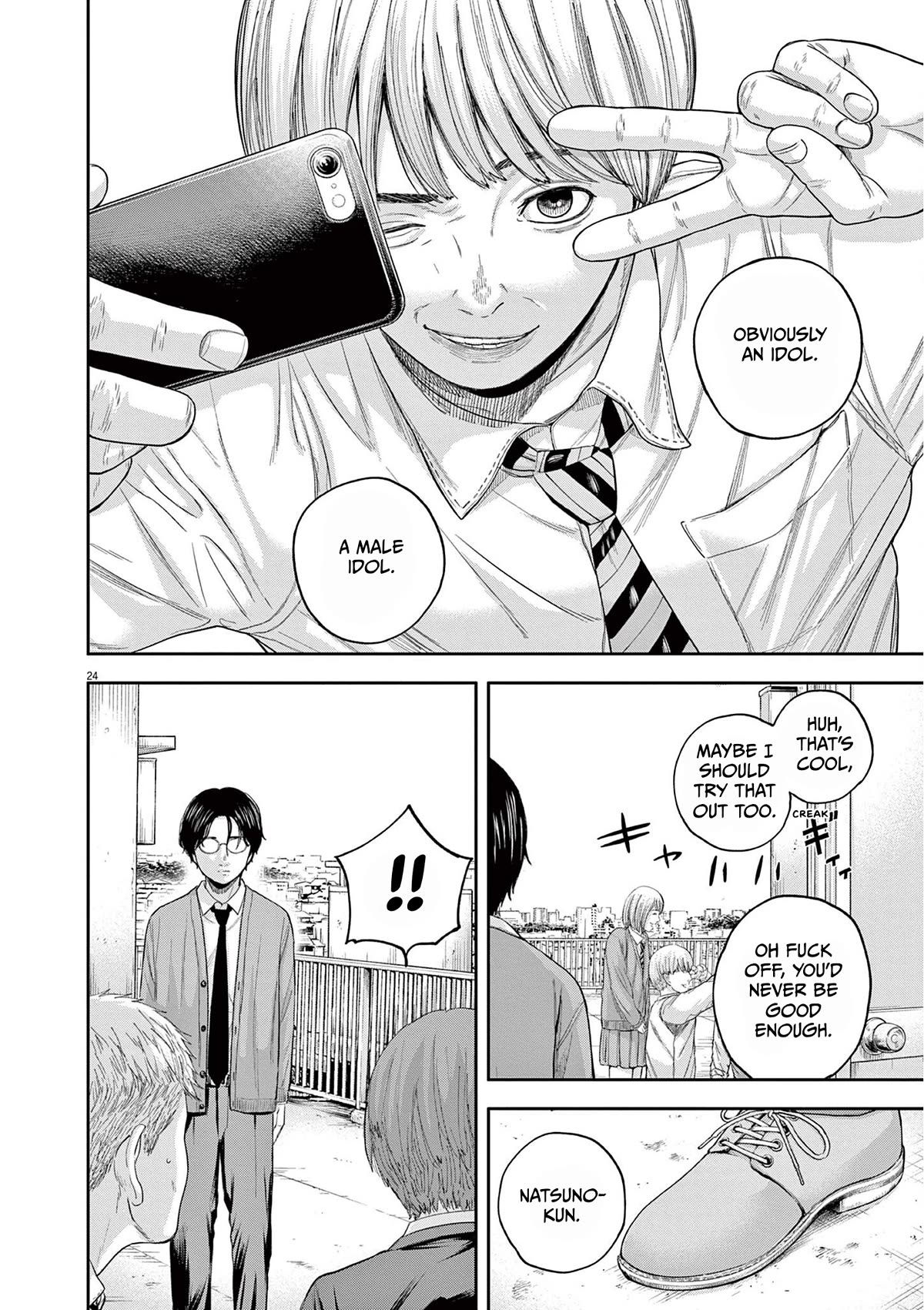 Yumenashi-sensei's Guidance Counseling Chapter 6 page 23 - Chapter 6: Aspiration: Male Idol Part 1
