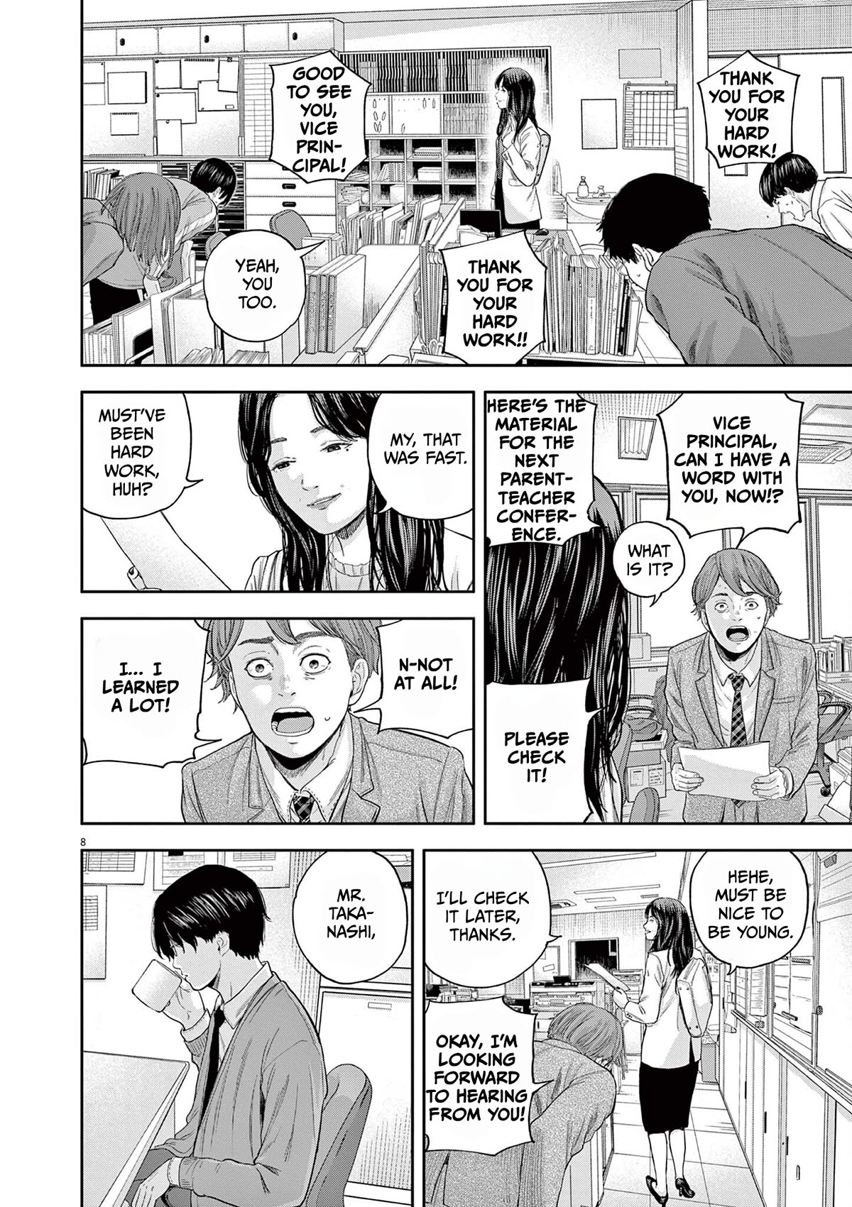 Yumenashi-sensei's Guidance Counseling Chapter 6 page 8 - Chapter 6: Aspiration: Male Idol Part 1