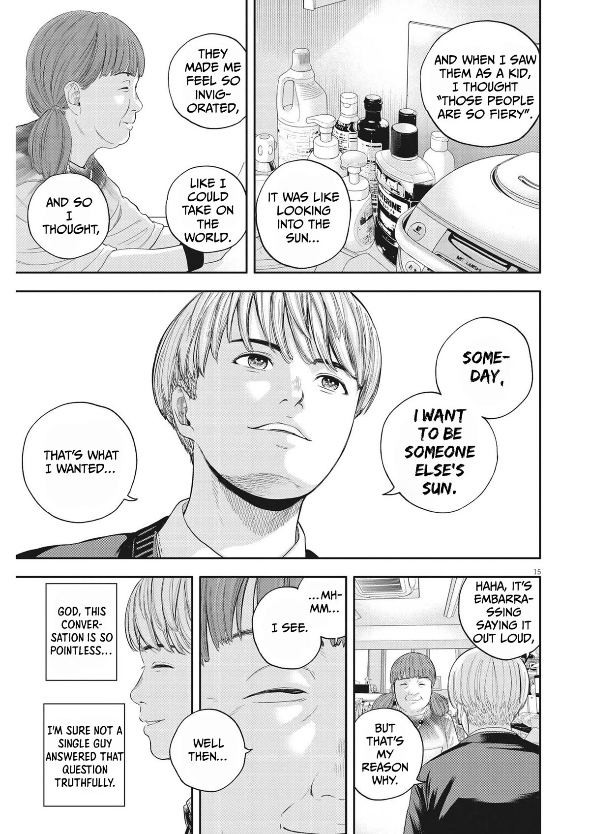 Yumenashi-sensei's Guidance Counseling Chapter 7 page 15 - Chapter 7: Aspiration: Male Idol Part 2