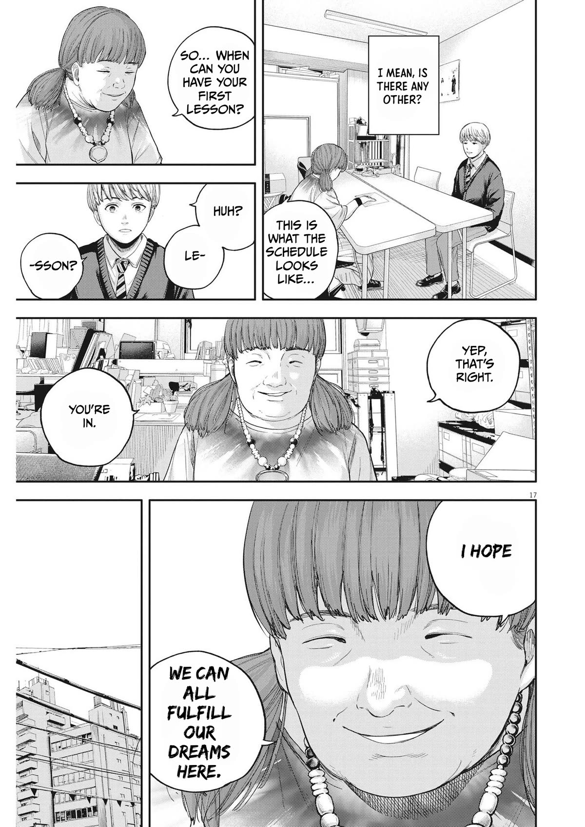 Yumenashi-sensei's Guidance Counseling Chapter 7 page 17 - Chapter 7: Aspiration: Male Idol Part 2
