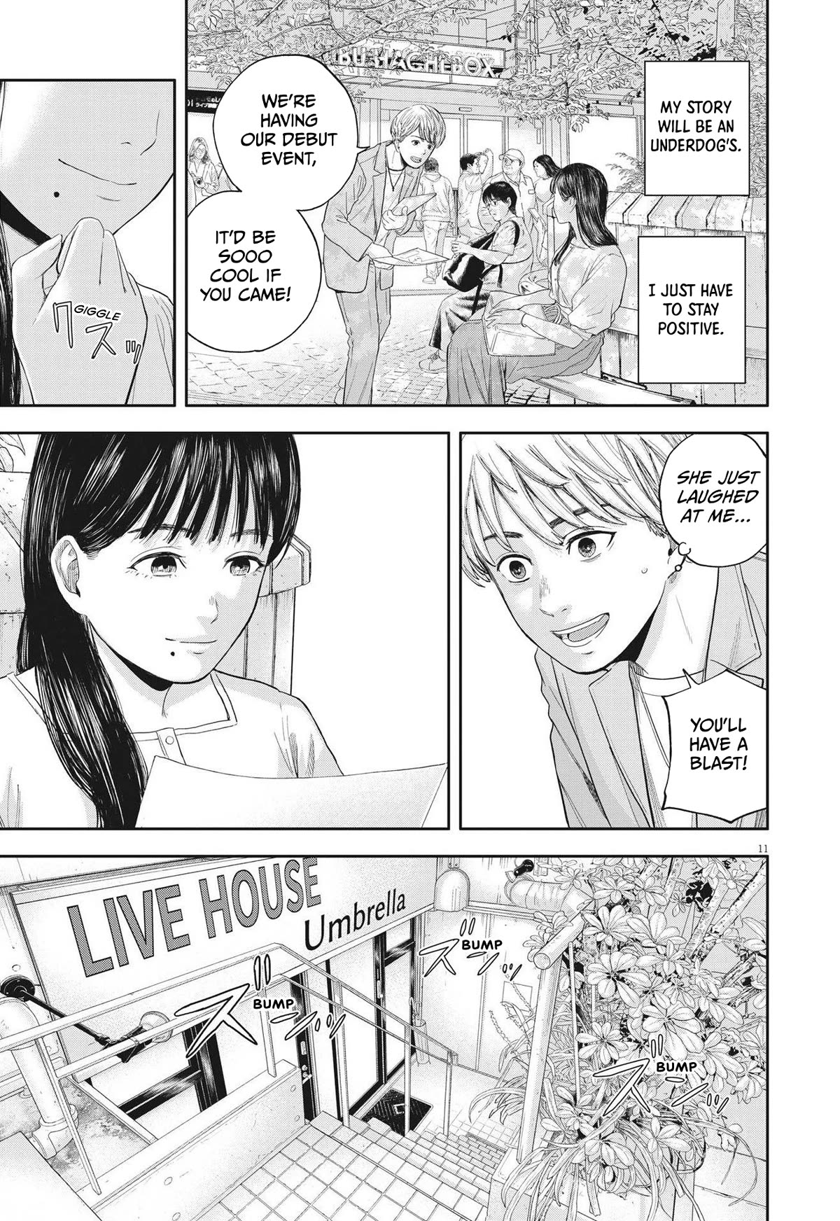 Yumenashi-sensei's Guidance Counseling Chapter 8 page 11 - Chapter 8: Aspiration: Male Idol Part 3
