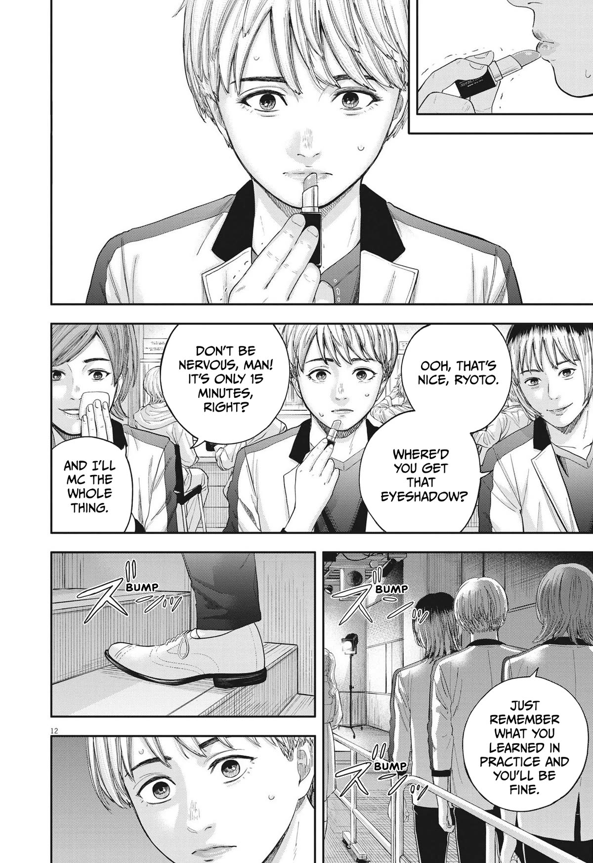 Yumenashi-sensei's Guidance Counseling Chapter 8 page 12 - Chapter 8: Aspiration: Male Idol Part 3