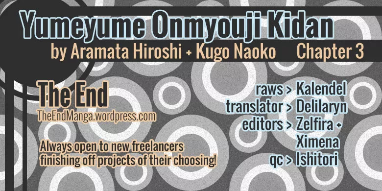 Yumeyume Onmyouji Kidan Chapter 3 page 1 - Chapter 3: [End]