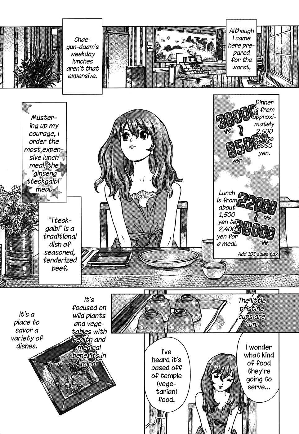 Yumin ni Gomeshi o Tabe Sasetai - Yumin to Issho ni Taberu Kankoku Ryouri Chapter 4.2 page 3 - Chapter 4 v2 : Date 4: Han-Jongsheek: Korean Meal Sets