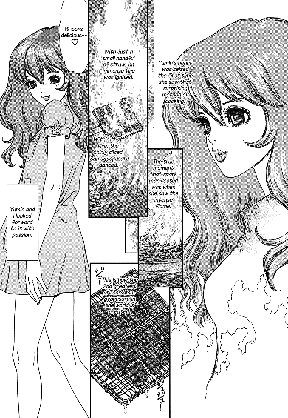 Yumin ni Gomeshi o Tabe Sasetai - Yumin to Issho ni Taberu Kankoku Ryouri Chapter 6.2 page 3 - Chapter 6 v2 : Date 6: Chippurugui Samugyopusaru