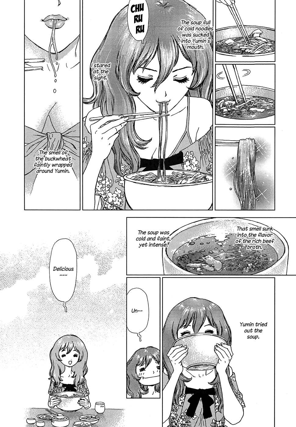 Yumin ni Gomeshi o Tabe Sasetai - Yumin to Issho ni Taberu Kankoku Ryouri Chapter 7.2 page 5 - Chapter 7 v2 : Date 7: Pyongyang Cold Noodles