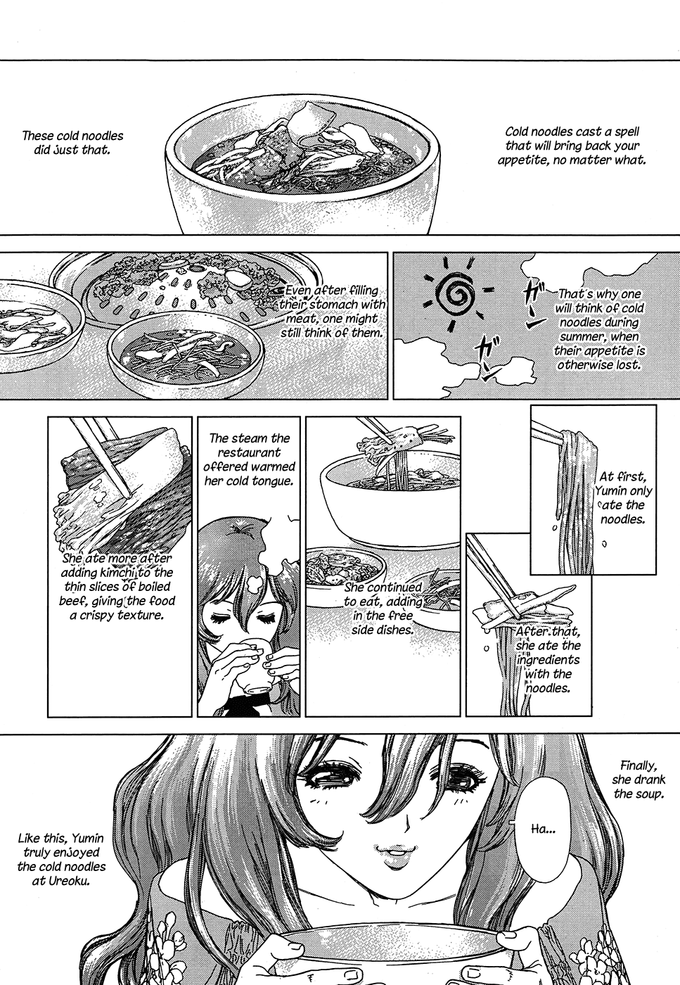 Yumin ni Gomeshi o Tabe Sasetai - Yumin to Issho ni Taberu Kankoku Ryouri Chapter 7.2 page 6 - Chapter 7 v2 : Date 7: Pyongyang Cold Noodles