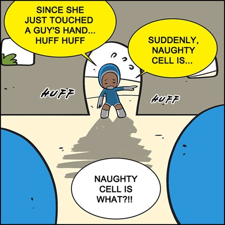 Yumi's Cells Chapter 1 page 12 - Chapter 1 : Expression