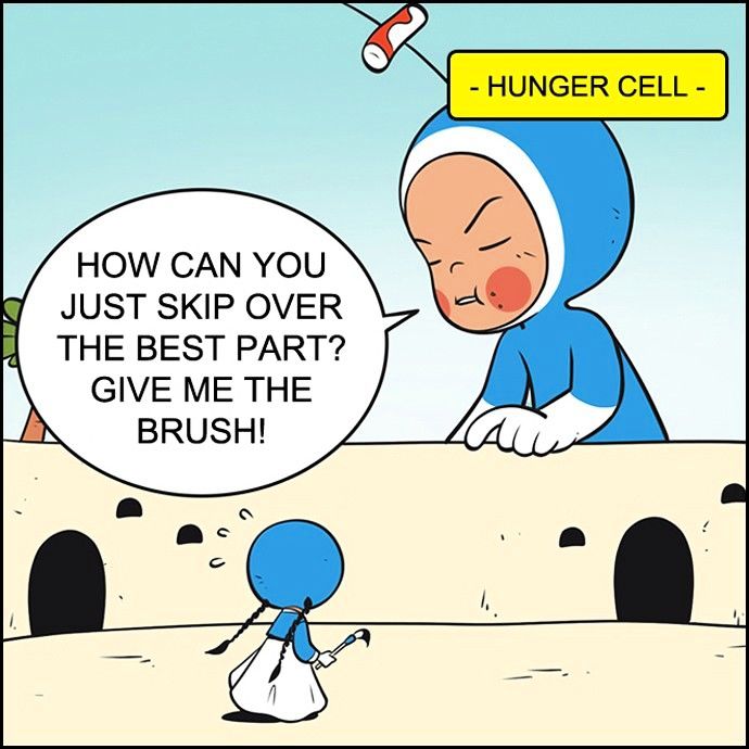 Yumi's Cells Chapter 124 page 11 - Chapter 124 : Lucky Yumi