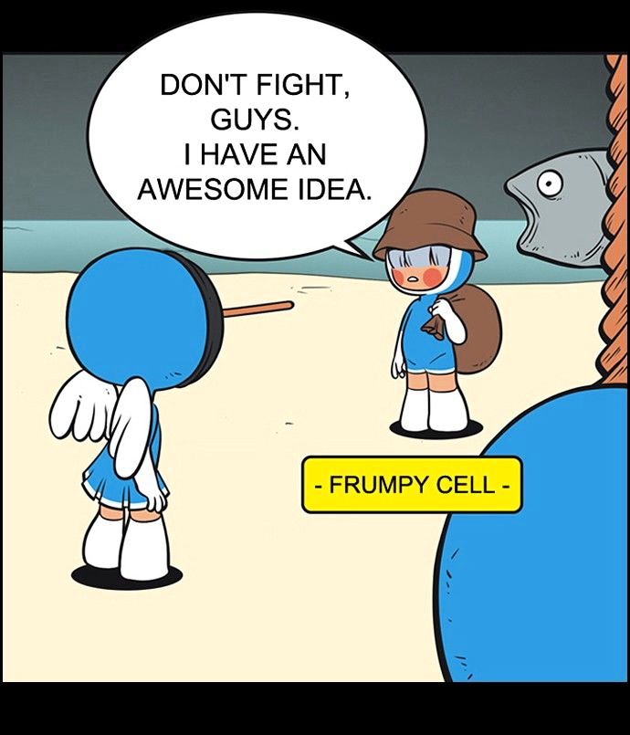 Yumi's Cells Chapter 127 page 20 - Chapter 127 : The No.79 Smoke Bomb