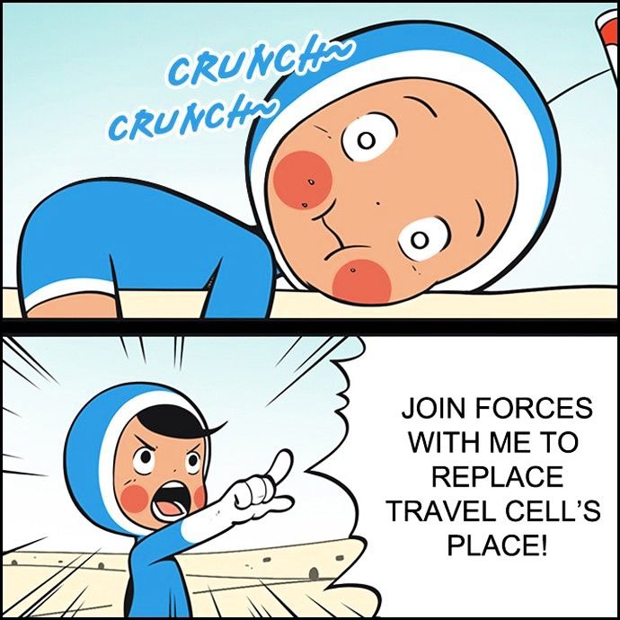 Yumi's Cells Chapter 129 page 18 - Chapter 129 : To Where