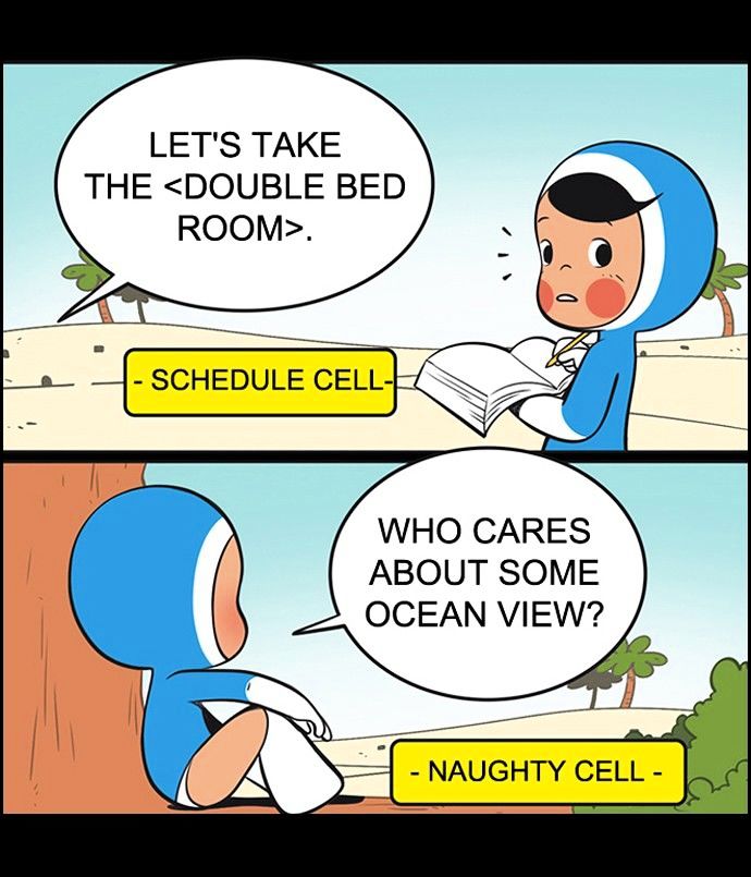 Yumi's Cells Chapter 132 page 6 - Chapter 132 : Conflict Of Opinions