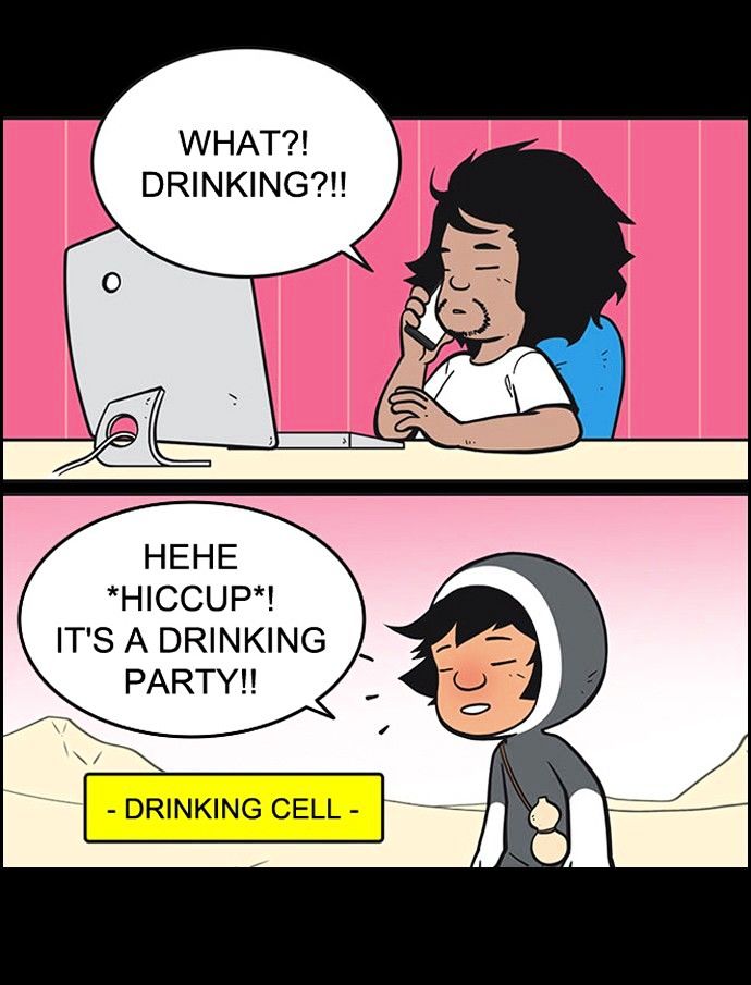 Yumi's Cells Chapter 142 page 16 - Chapter 142 : The Uninvited Guest