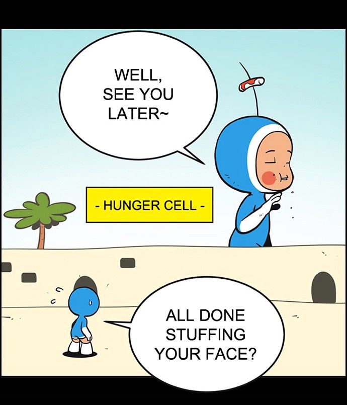 Yumi's Cells Chapter 145 page 15 - Chapter 145 : Would Recording Cell And Pat-On-The-Back Cell