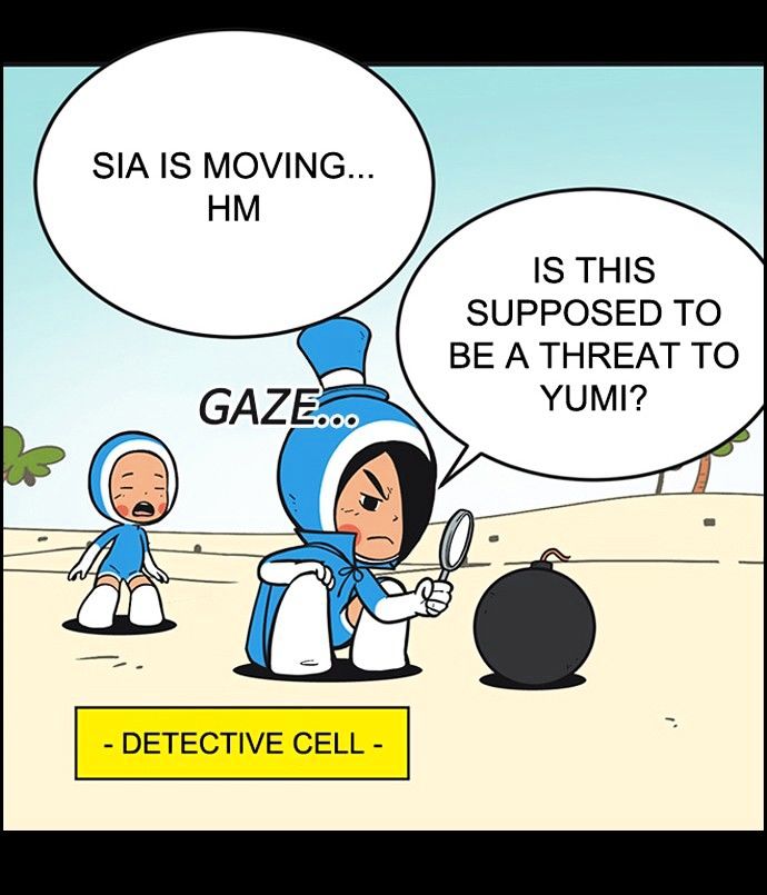 Yumi's Cells Chapter 145 page 6 - Chapter 145 : Would Recording Cell And Pat-On-The-Back Cell