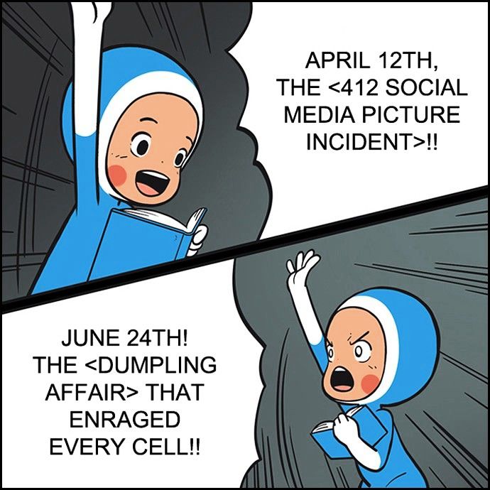 Yumi's Cells Chapter 146 page 9 - Chapter 146 : Turn That TV Please