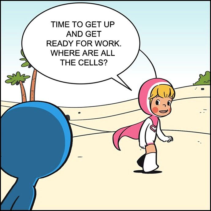 Yumi's Cells Chapter 26 page 8 - Chapter 26