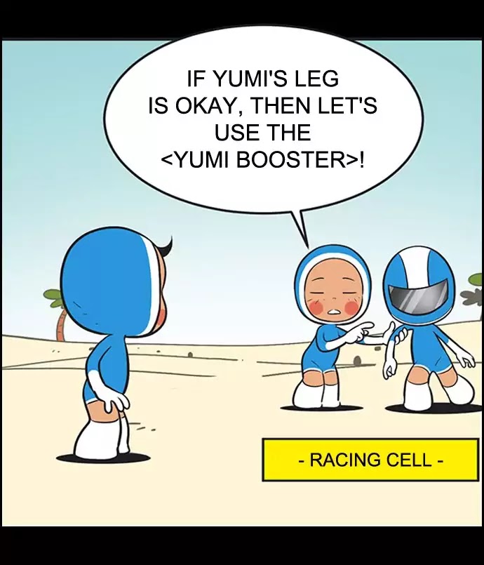 Yumi's Cells Chapter 302 page 11 - Chapter 302: I'm Late