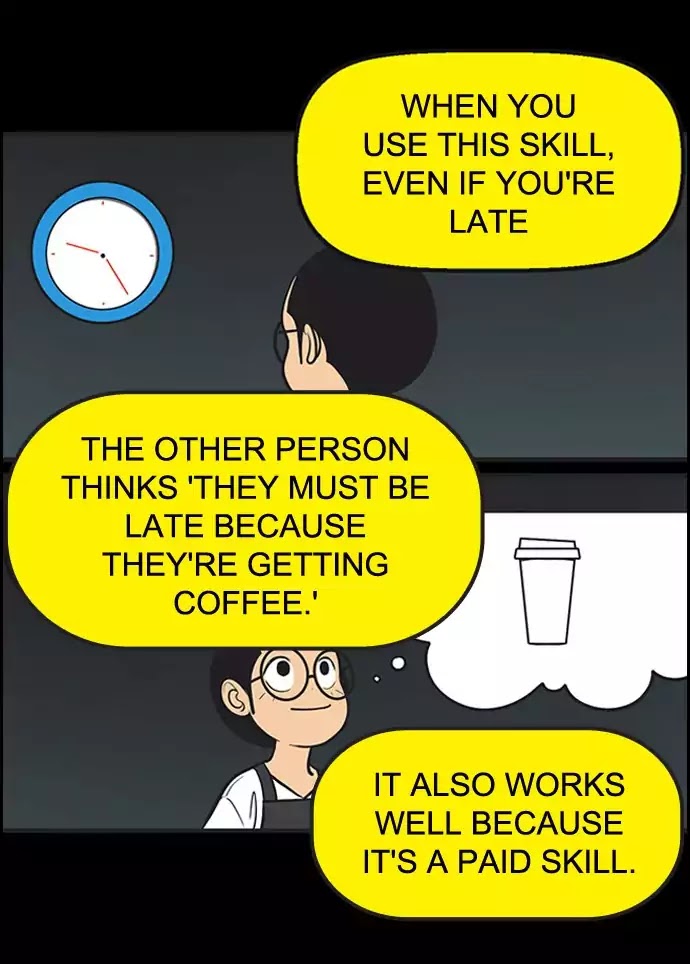 Yumi's Cells Chapter 302 page 18 - Chapter 302: I'm Late