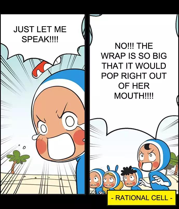 Yumi's Cells Chapter 311 page 22 - Chapter 311: Wrap Sign Language