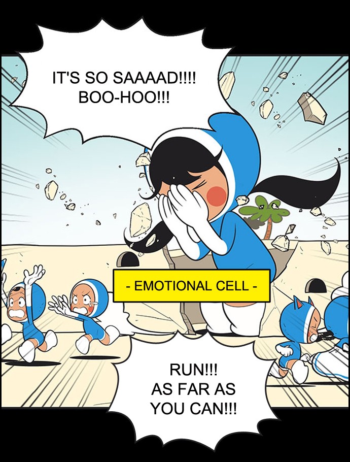 Yumi's Cells Chapter 402 page 4 - Chapter 402: Ep. 402 - It Stings