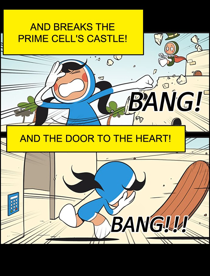 Yumi's Cells Chapter 402 page 6 - Chapter 402: Ep. 402 - It Stings