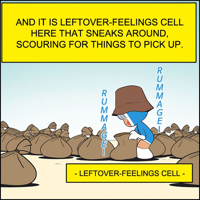 Yumi's Cells Chapter 405 page 9 - Chapter 405: Ep. 405 - About the Feelings Left