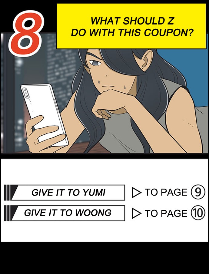 Yumi's Cells Chapter 410 page 8 - Chapter 410: Ep. 410 - Woong Changed (feat. ctrl+z)