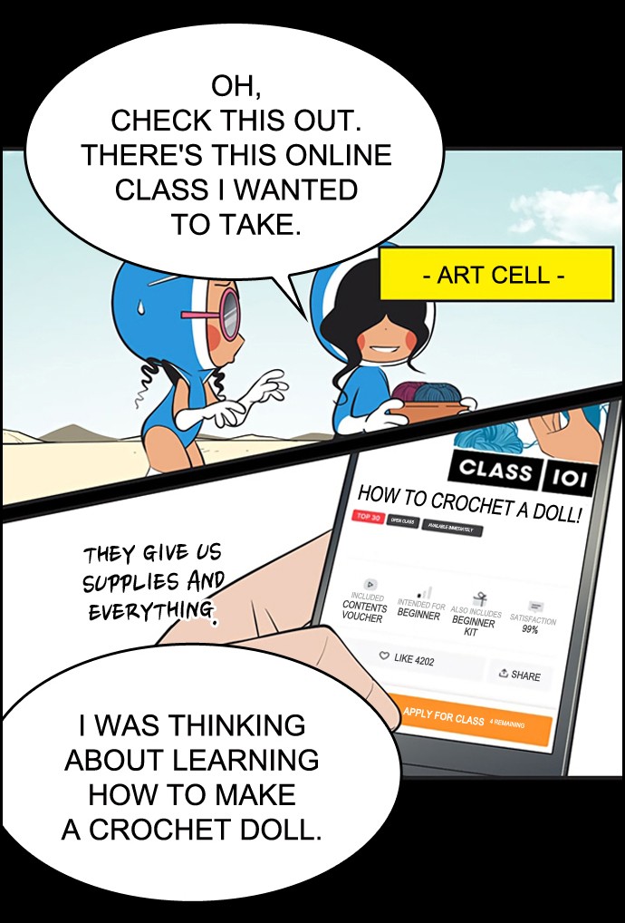 Yumi's Cells Chapter 434 page 3 - Chapter 434: Ep. 434 - The Signals You Get 2