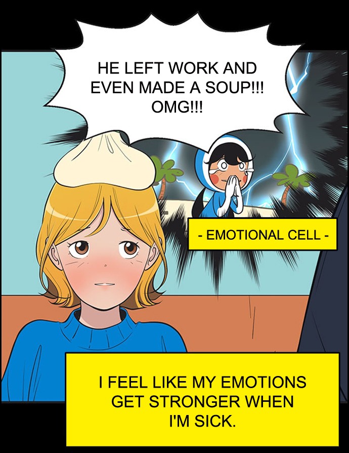 Yumi's Cells Chapter 435 page 19 - Chapter 435: Ep. 435 - The Signals You Get 3
