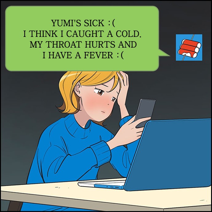 Yumi's Cells Chapter 435 page 9 - Chapter 435: Ep. 435 - The Signals You Get 3