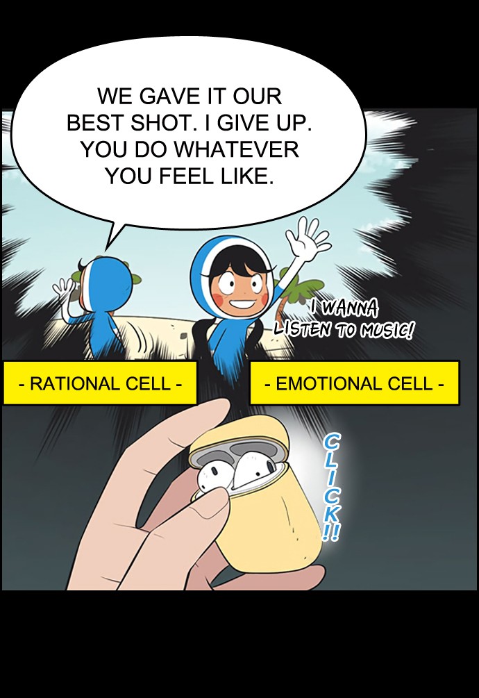 Yumi's Cells Chapter 444 page 5 - Chapter 444: Ep. 444 - Past-seeing girl, Future-seeing man