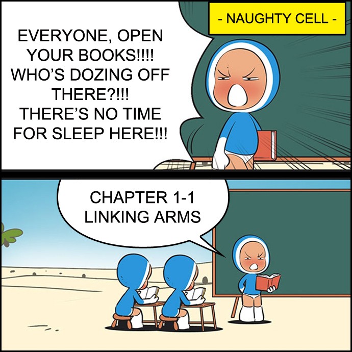 Yumi's Cells Chapter 478 page 1 - Chapter 478: Ep. 478 - There's Something I Haven't Told You