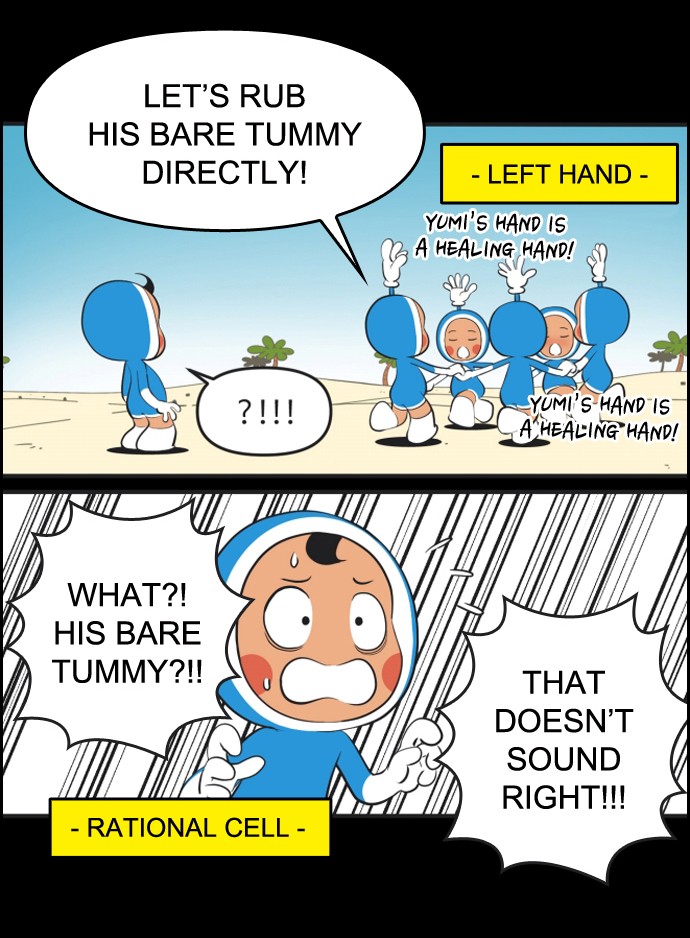 Yumi's Cells Chapter 502 page 10 - Chapter 502: Ep. 502 - · – · · 　– · – 　– –