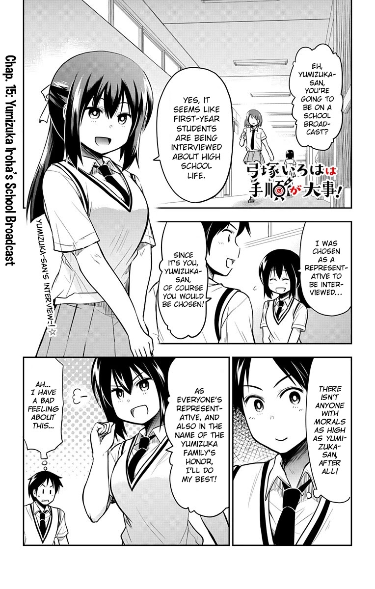 Yumizuka Iroha's No Good Without Her Procedure! Chapter 15 page 8 - Chapter 15: Yumizuka Iroha's School Broadcast