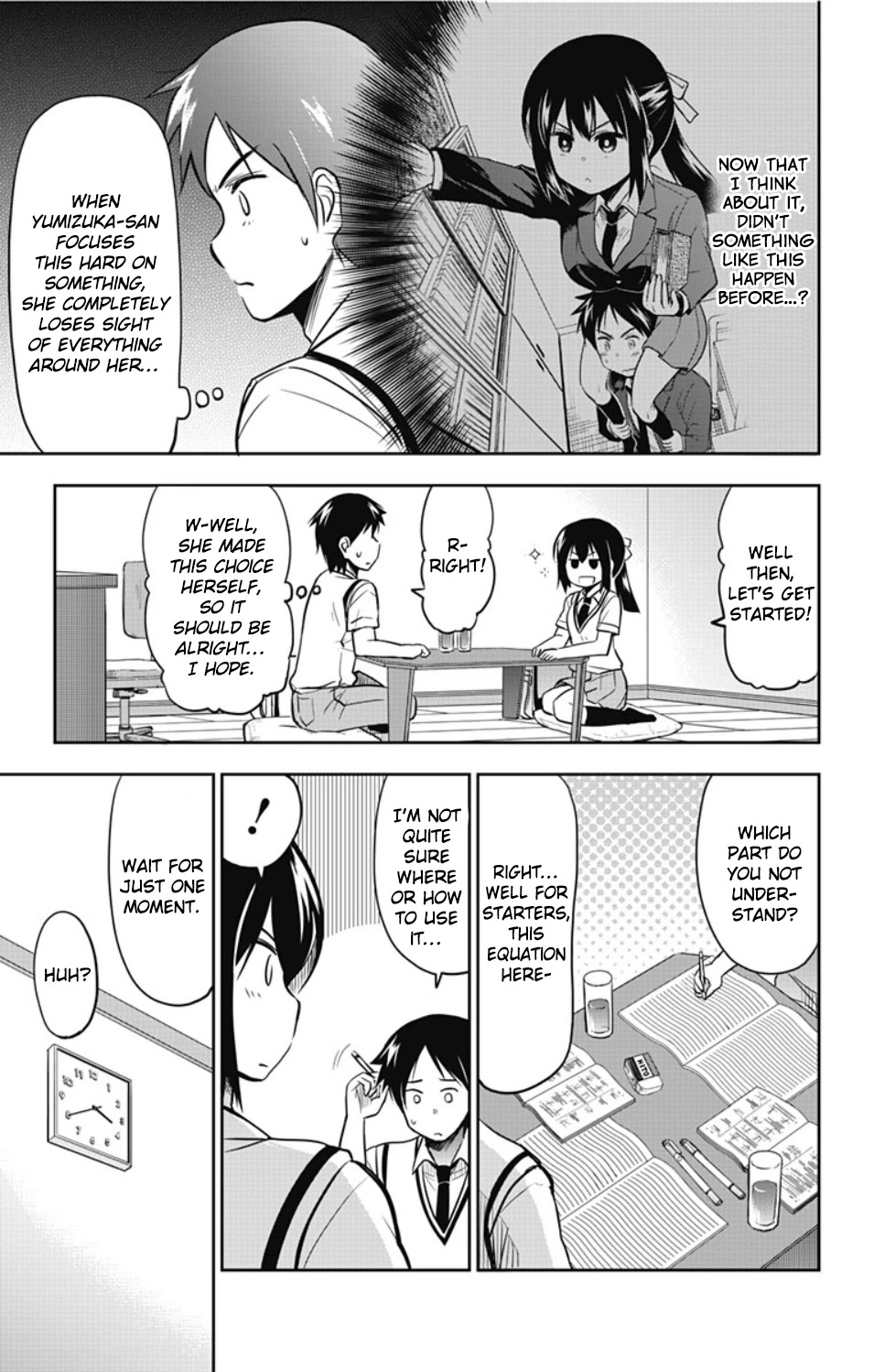 Yumizuka Iroha's No Good Without Her Procedure! Chapter 17 page 8 - Chapter 17: Yumizuka Iroha's Study Session