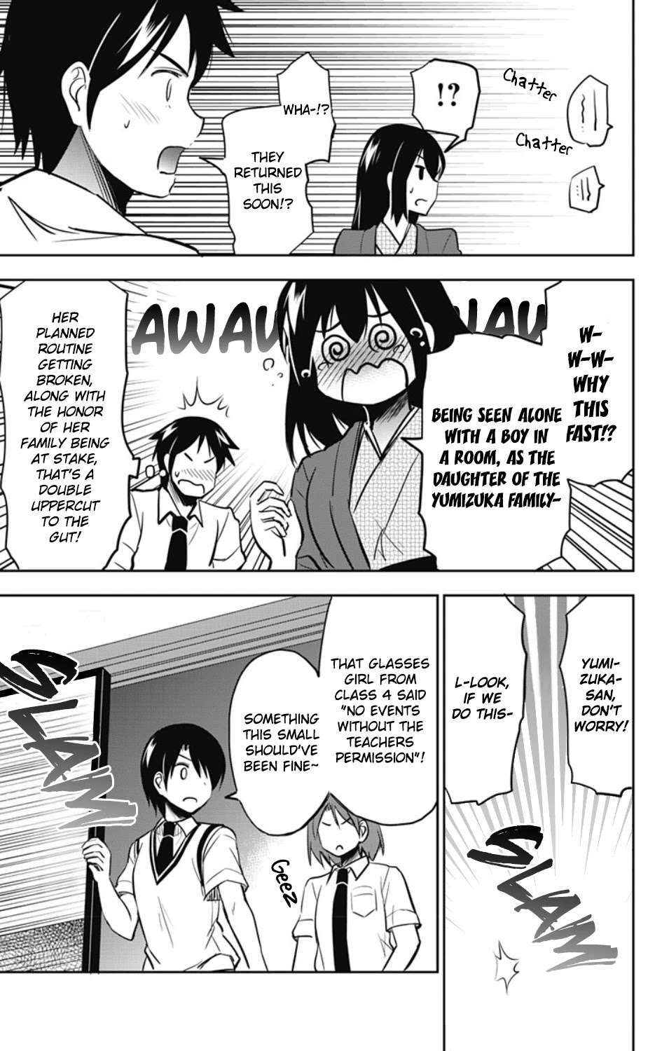 Yumizuka Iroha's No Good Without Her Procedure! Chapter 19 page 12 - Chapter 19: Yumizuka Iroha's School Trip (Part 2)