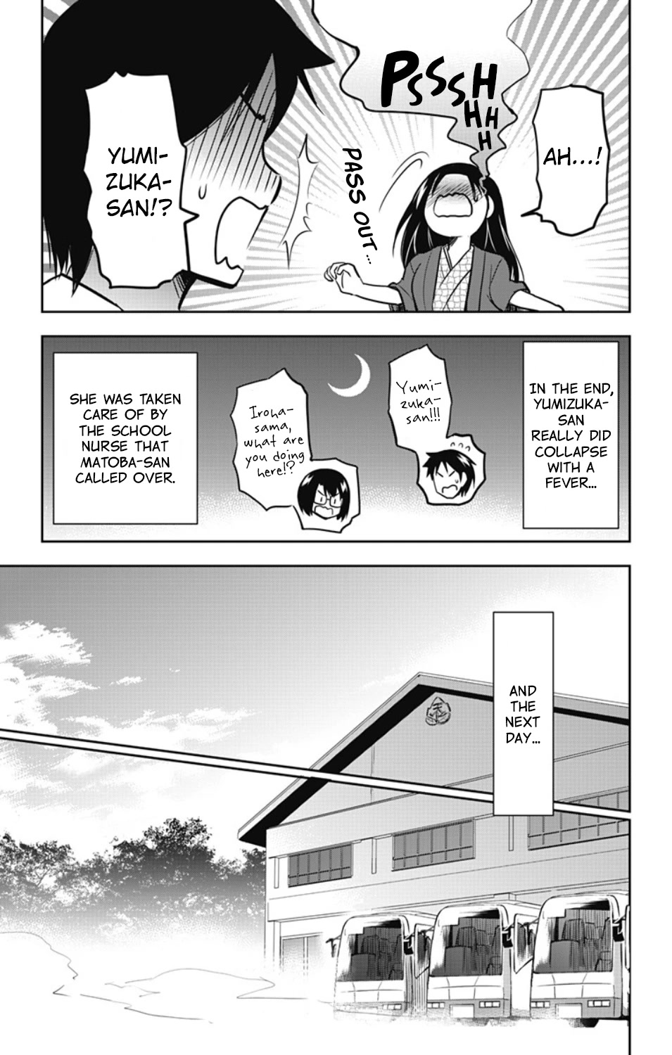 Yumizuka Iroha's No Good Without Her Procedure! Chapter 20 page 12 - Chapter 20: Yumizuka Iroha's School Trip (Part 3)